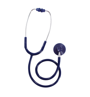 Spengler – Stéthoscope Pulse simple pavillon - bleu marine