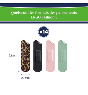 Urgo – Pansements fashion, x 14