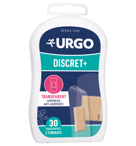 Urgo – Pansements transparents, x 30