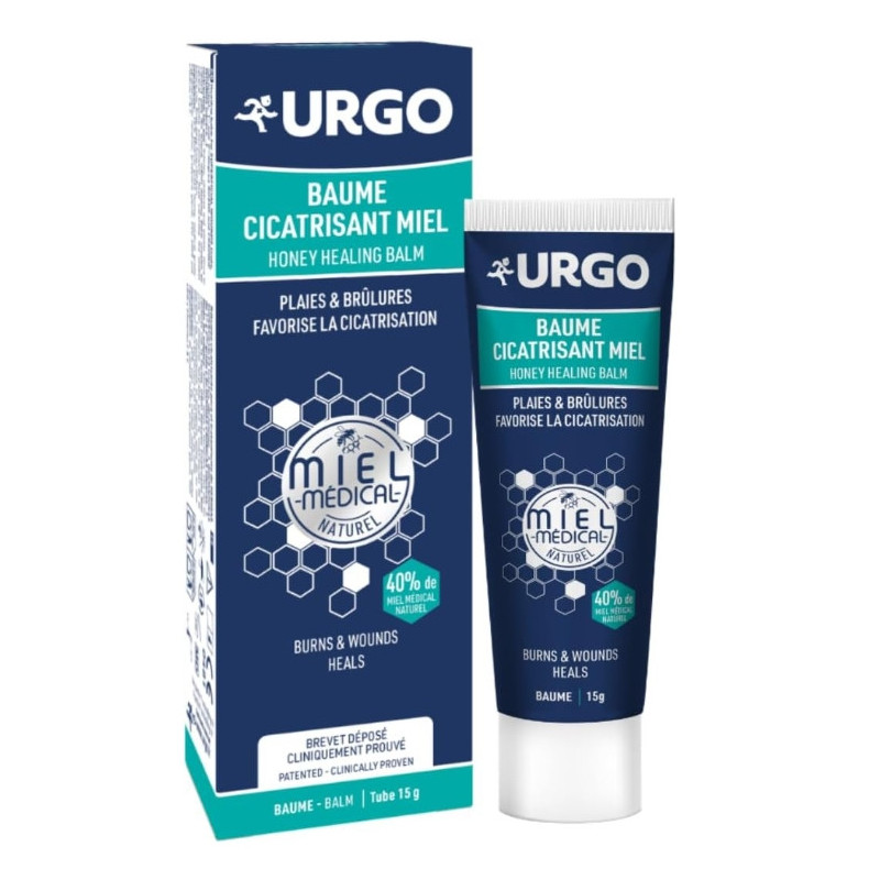 Urgo – Baume cicatrisant au miel, 15 g Urgo – Baume cicatrisant au miel, 15 g