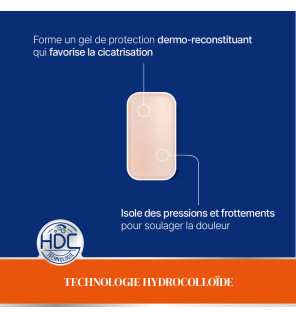 Urgo – Ampoules Discret, 5 pansements