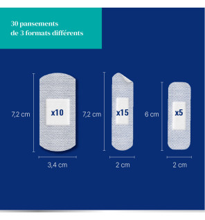 URGO – Pansement Peau Sensible, 30 pansements