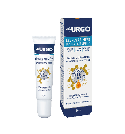 Urgo – Baume Ultra Riche Lèvres Abîmées, 10 ml