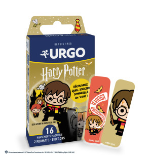Urgo – Pansements Harry Potter révélateurs de personnages, 16 unités