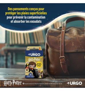 Urgo – Pansements Harry Potter révélateurs de personnages, 16 unités