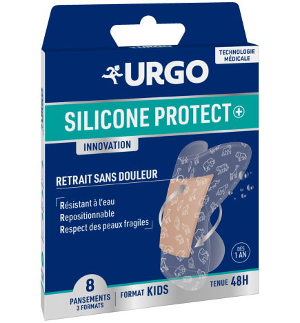 Urgo – Silicone Protect Pansements Kids, 8 pansements