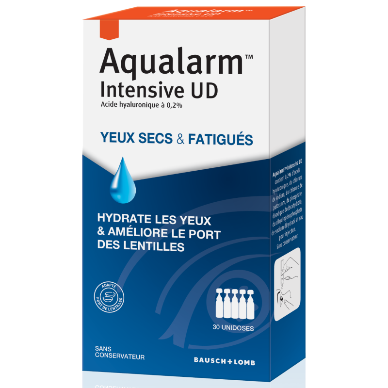 Bausch&Lomb – Aqualarm Intensive UD, 30 x 0,5 ml