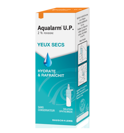 Bausch&Lomb – Aqualarm UP solution ophtalmique, 10 ml