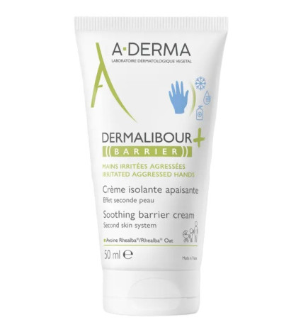 A-Derma – Dermalibour+ Barrier Crème Isolante, 50 ml