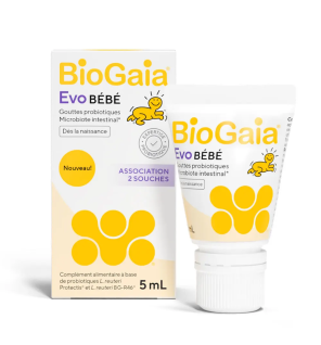 BioGaia – Evo Bébé Gouttes Probiotiques, 5 ml