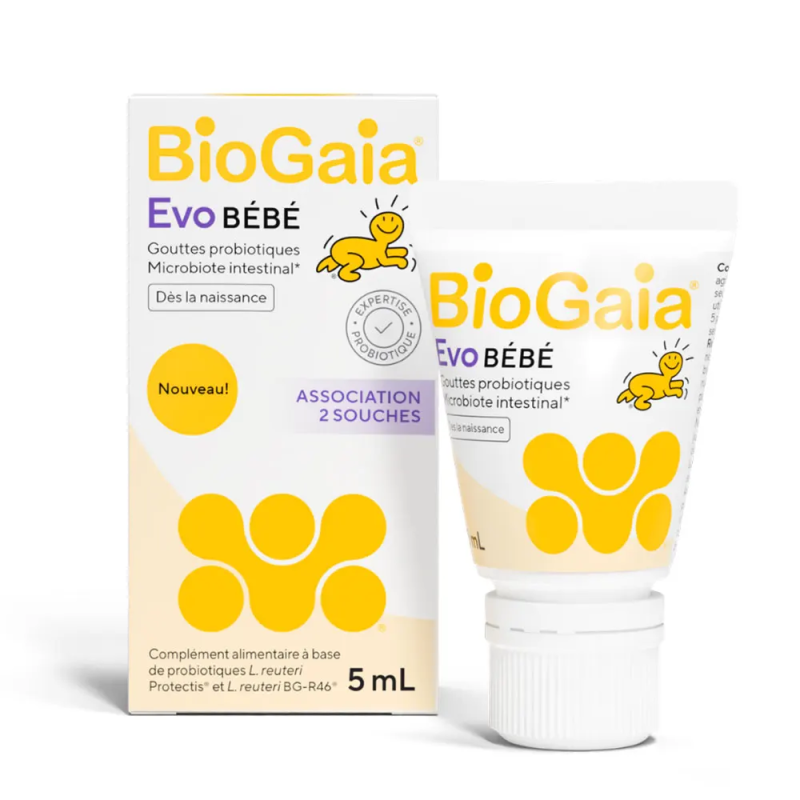 BioGaia – Evo Bébé Gouttes Probiotiques, 5 ml