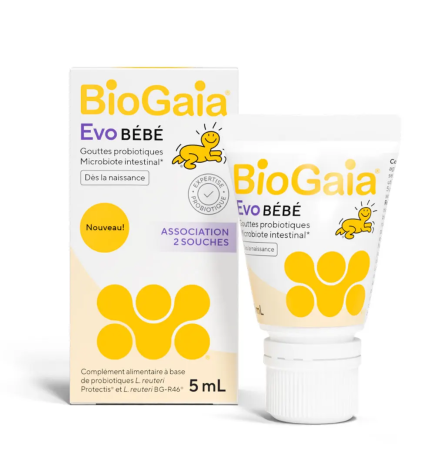 BioGaia – Evo Bébé Gouttes Probiotiques, 5 ml
