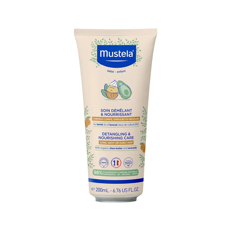 Mustela – Soin démêlant et nourrissant, 200 ml Mustela – Soin démêlant et nourrissant, 200 ml