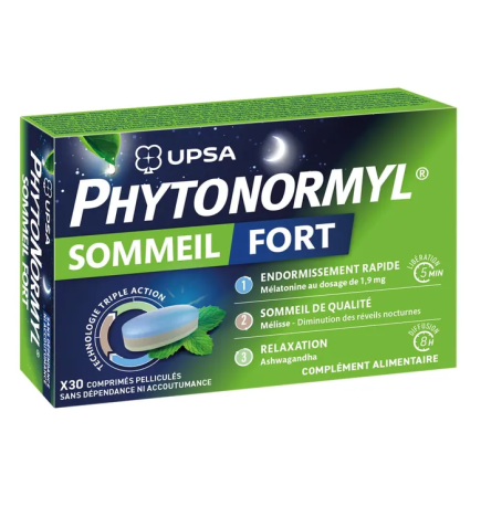 UPSA – Phytonormyl Fort Sommeil, 30 comprimés