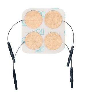 Stimex – Électrodes autocollantes TENS rondes, Ø 50 mm, sachet de 4