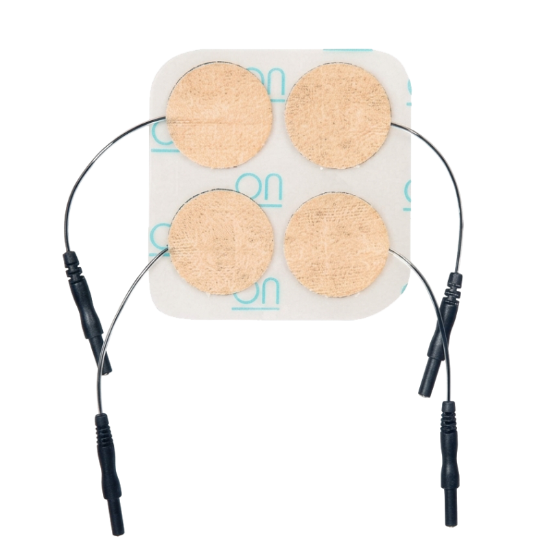 Stimex – Électrodes autocollantes TENS rondes, Ø 50 mm, sachet de 4 Stimex – Électrodes autocollantes TENS rondes, Ø 50 mm, sachet de 4