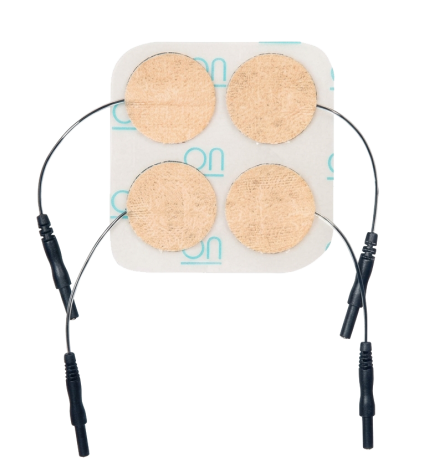 Stimex – Électrodes autocollantes TENS rondes, Ø 50 mm, sachet de 4