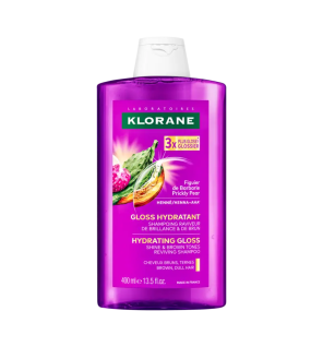 Klorane – Shampoing Gloss Hydratant raviveur de brillance et de brun, 400 ml