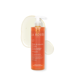La Rosée – Huile de douche lavante, 390 ml