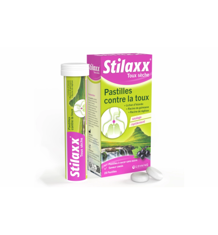 Lehning – Stilaxx pastilles contre la toux sèche, 28 pastilles