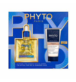 Phyto Paris – Coffret Phyto 7 Elixir et Shampooing Réparation, 2 produits
