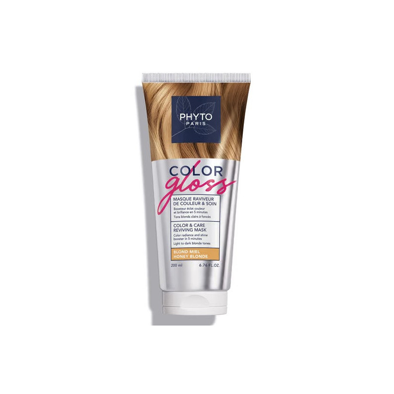 Phyto Paris – Masque raviveur de couleur et soin Blond Miel Color Gloss, 200 ml Phyto Paris – Masque raviveur de couleur et soin Blond Miel Color Gloss, 200 ml