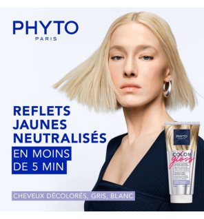Phyto Paris – Masque raviveur de couleur et soin Blond Polaire Color Gloss, 200 ml