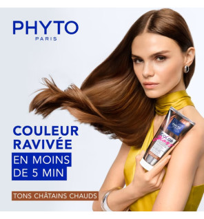 Phyto Paris – Masque raviveur de couleur et soin Châtain Chaud Color Gloss, 200 ml