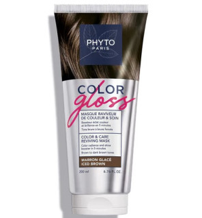 Phyto Paris – Masque raviveur de couleur et soin Marron Glacé Color Gloss, 200 ml