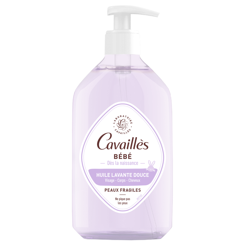 Cavaillès – Huile lavante douce Bébé, 1L Cavaillès – Huile lavante douce Bébé, 1L