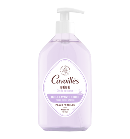 Cavaillès – Huile lavante douce Bébé, 1L