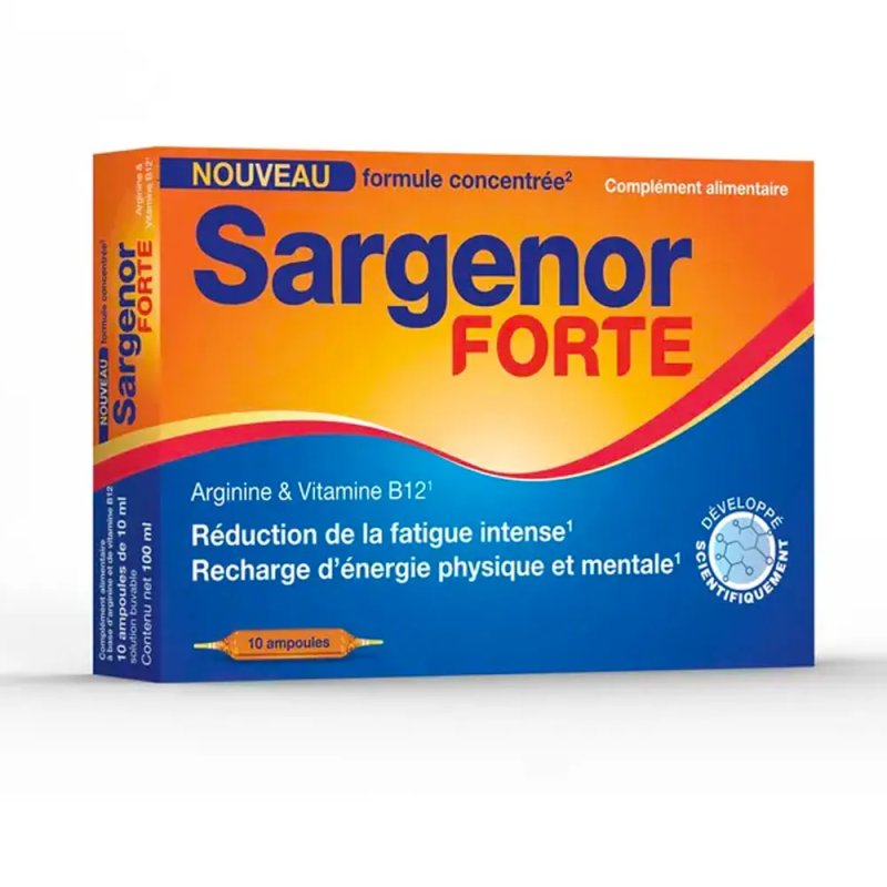 Sargenor – Sargenor Forte, 10 ampoules de 10 ml Sargenor – Sargenor Forte, 10 ampoules de 10 ml