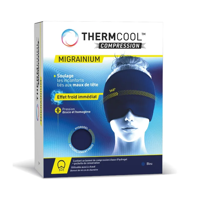 Bausch & Lomb – ThermCool Compression Migrainium, 1 unité Bausch & Lomb – ThermCool Compression Migrainium, 1 unité