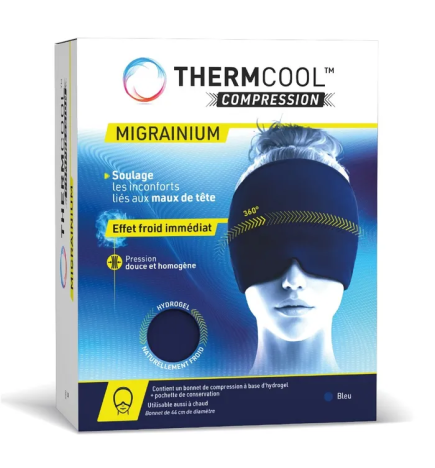 Bausch & Lomb – ThermCool Compression Migrainium, 1 unité