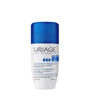Uriage – Déodorant Puissance 3 Anti-transpirant, 50 ml