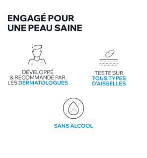 Uriage – Déodorant Puissance 3 Anti-transpirant, 50 ml