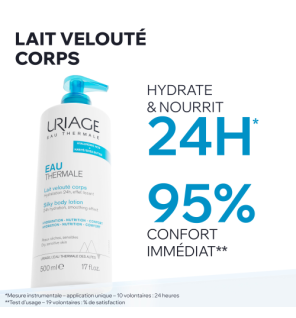 Uriage – Eau Thermale Lait Velouté Corps, 500 ml