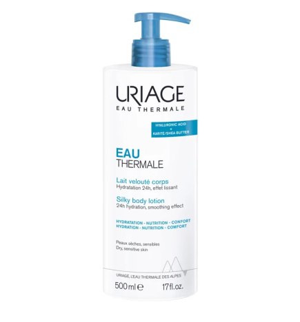 Uriage – Eau Thermale Lait Velouté Corps, 500 ml