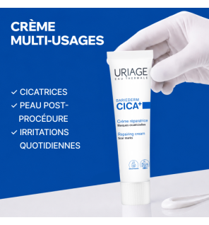 Uriage – Bariéderm Cica+ Crème réparatrice, 100 ml