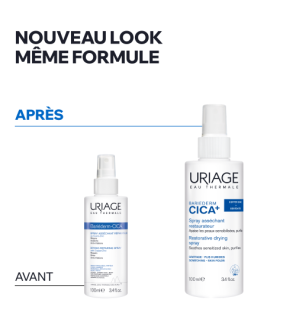 Uriage – Bariéderm Cica+ Spray asséchant restaurateur, 100 ml