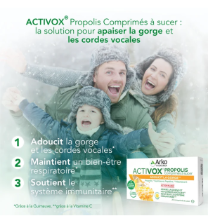Arkopharma – Activox Propolis, 20 comprimés à sucer