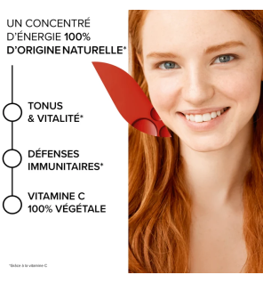 Arkopharma – Azinc Végétal Acérola 1000, 30 comprimés