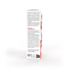Arkopharma – Azinc Végétal Acérola 1000, 30 comprimés