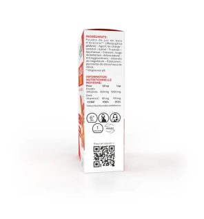 Arkopharma – Azinc Végétal Acérola 1000, 30 comprimés