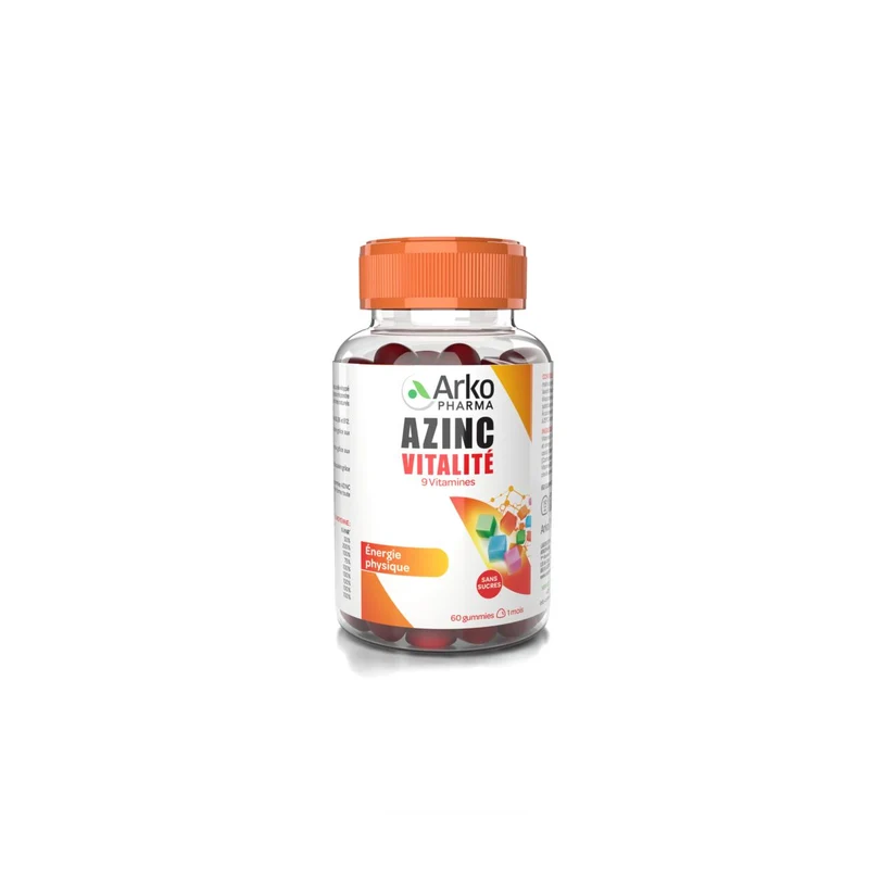 Azinc – Gummies 9 vitamines, 60 gummies Azinc – Gummies 9 vitamines, 60 gummies