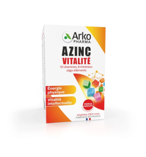 Arkopharma – Azinc Vitalité Gélules, 60 gélules
