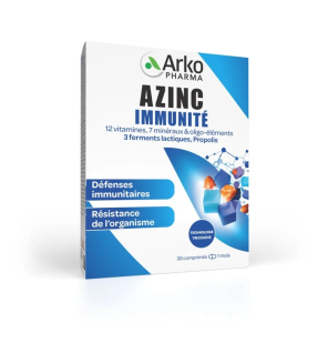 Arkopharma – Azinc Immunité, 30 comprimés