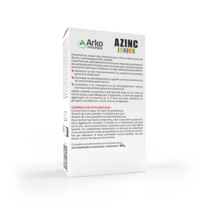Arkopharma – Azinc Junior goûts cola, 30 comprimés à croquer