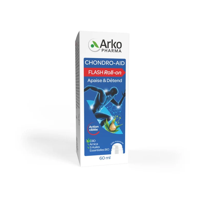 Arkopharma – Chondro-Aid Flash Roll-on, 60 ml Arkopharma – Chondro-Aid Flash Roll-on, 60 ml