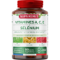 Superdiet – Vitamines A, C, E et Sélénium, 150 gélules Superdiet – Vitamines A, C, E et Sélénium, 150 gélules